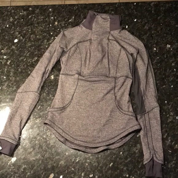 Lululemon Base Runner 2 Herringbone Zip - Picture 3 of 4